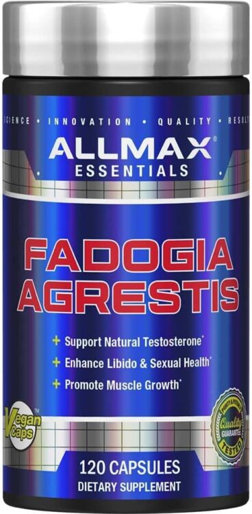 فادوجیا آگرسس ۱۲۰ کپسول ALLMAX Essentials 325 mg