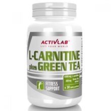 ال کارنیتین و چای سبز اکتیولب  ACTIVLAB L-CARNITINE + GREEN TEA