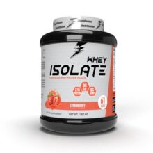 ایزوله پروتئین وی نیوتریفیوژن با طعم توت فرنگی NutriFusion ISOLATE STRAWBERRY