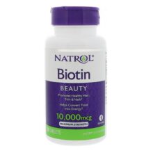بیوتین ناترول 100 عددی Natrol Biotin 10000 mcg
