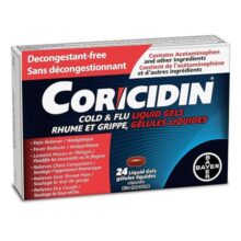 تسکین دهنده سرماخوردگی و آنفولانزا کوریدیسین Coricidin