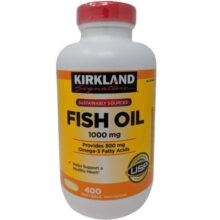 روغن ماهی کرکلند 1000 میلی گرم 400 عدد Kirkland Fish oil