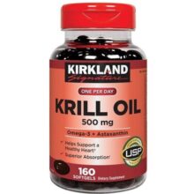 روغن کریل کرکلند 500 میلی گرم 160 عدد Kirkland Signature Krill Oil 6654dee5b447a.jpeg