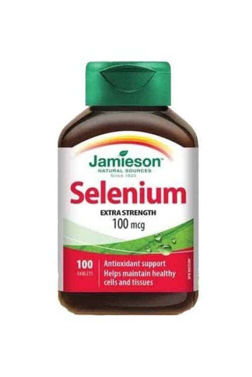 سلنیوم جمیسون 100 میلی گرم 100 عدد jamieson Selenium