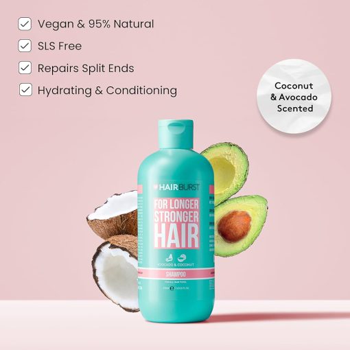 شامپو تقویت کننده مو هیربرست HAIRBURST Shampoo for Longer Stronger Hair 6651e9dd236f3.jpeg
