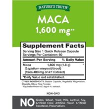 عصاره ریشه ماکا نیچرز تریث Nature’s Truth Maca Root 1600mg 6626775c1a438.jpeg