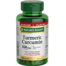 عصاره کورکومین زردچوبه نیچرز بونتی 450 میلی گرم 120 عدد