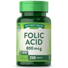 فولیک اسید نیچرز تریث Nature’s Truth Folic Acid 800mcg   6627cfff78326.jpeg
