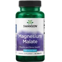 قرص منیزیم مالات سوانسون 1000 میلی گرم 60 عدد