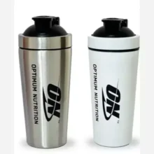 قمقمه و شیکر استیل ورزشی اوپتیموم نوتریشن ON  0.75 لیتر