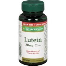 لوتئین نیچرز بونتی 20 میلی گرم 60 عدد Nature’s Bounty Lutein 6654cebb72511.jpeg
