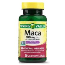 ماکا اسپرینگ والی 90 عددی Spring Valley Maca 500 mg