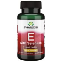 ویتامین ای و سلنیوم سوانسون 90 عدد Swanson Vitamin E with Selenium
