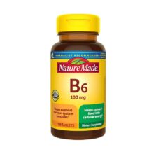 ویتامین ب6 نیچرمید 100 عددی Nature Made Vitamin B6 100 mg