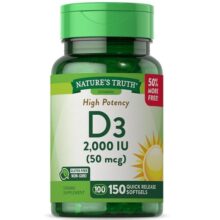 ویتامین دی نیچرز تریث Nature’s Truth Vitamin D3 2000 IU 6627d0227d292.jpeg