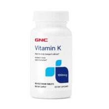 ویتامین کا جی ان سی GNC Vitamin K 100mcg
