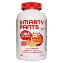 پاستیل مولتی ویتامین اسمارتی پنتس 180 عددی SmartyPants Kids Complete Multivitamin