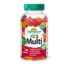 پاستیل مولتی ویتامین کودکان جمیسون حاوی ویتامین های B، D، C، فولات