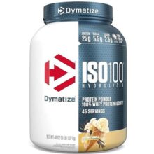 پروتئین ایزوله وی دایماتیز 45 سروینگ Dymatize ISO100 Whey Isolate
