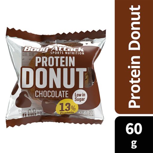 پروتئین بار دونات بادی اتک 60 گرم BODY ATTACK PROTEIN DONUT 6686e7e1033bc.jpeg