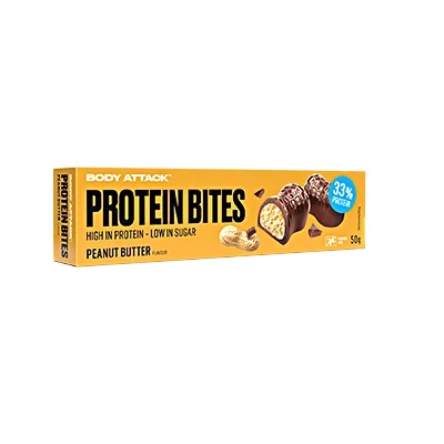 پروتئین بیتس بادی اتک 50 گرم BODY ATTACK PROTEIN BITES 6686e7bdc038d.jpeg