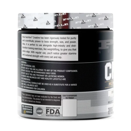 کراتین مونوهیدرات پل ناتریشن Pole Nutrition Creatine Monohydrate 66520dd923698.webp