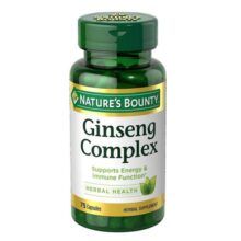 کمپلکس جینسینگ نیچرز بونتی Nature’s Bounty Ginseng Complex