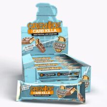 کوکی بار پروتئینی کرب کیلا گرنید 20 گرم پروتئین و 1.9 گرم قند Grenade Carb Killa