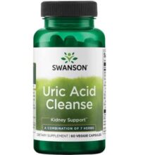 کپسول اوریک اسید کلینز سوانسون 60 عدد برای سلامت کلیه و پاکسازی بدن