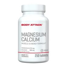 منیزیم کلسیم بادی اتک 250 عددی body attack Magnesium Calcium