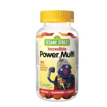 پاستیل مولتی ویتامین کودکان مولتی پاور سسمی استریت 180 عددی Sesame Street® Power Multivitamin Gummies