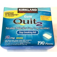 آدامس ترک سیگار کرکلند Kirkland Quit2 Smoking Gum